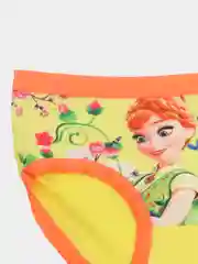 Желтый трусики-шортики для девочек, 7-10 лет