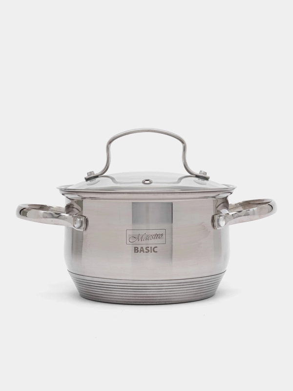 Кастрюля Maestro MR-3512-16, с крышкой 2,1 л, 16 см