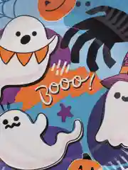 Голубой набор тарелок бумажный  "Вечеринка Хэллоуин", 18 см, 6 штук "Halloween"