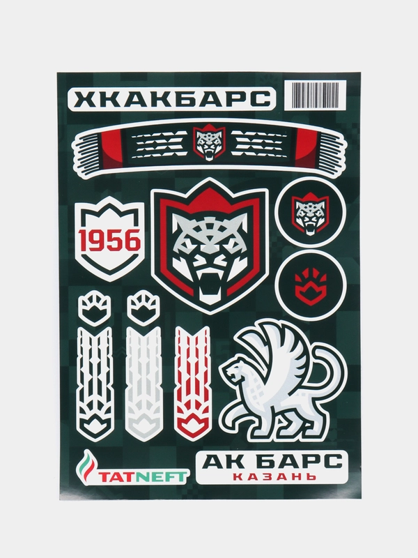 Набор стикеров/наклеек Ак Барс NEW #2