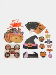 Оранжевый набор для проведения Halloween "Кошмарно веселый Хэллоуин"