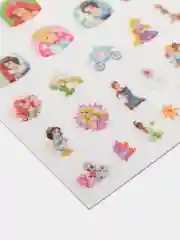 Желтый маникюрный набор для девочки, наклейки для ногтей