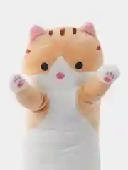 Карамельный мягкая игрушка "Кот батон", 50 / 70 / 90 / 110 см, кот подушка антистресс, кот сосиска,
