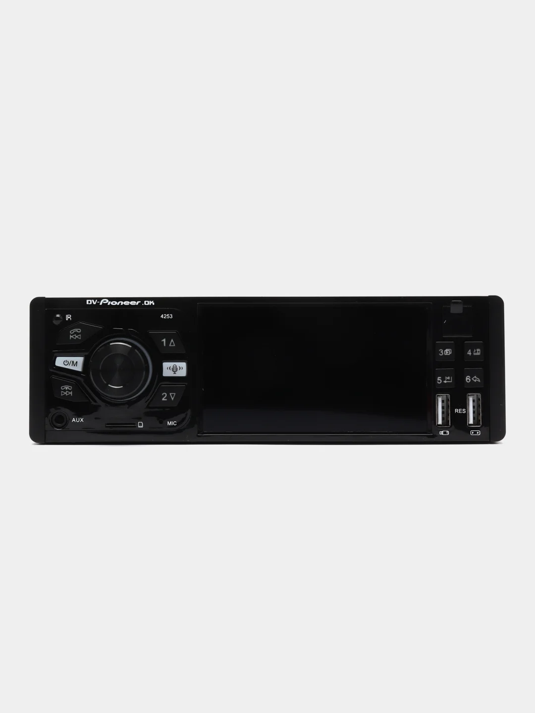 Автомагнитола Dv-Pioneer (Пионер) Ok MP5-4253, Bluetooth, 1 din