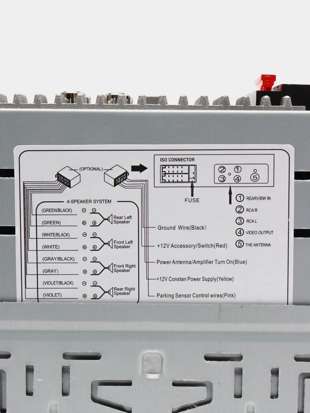 Автомагнитола Dv-Pioneer (Пионер) Ok MP5-4253, Bluetooth, 1 din