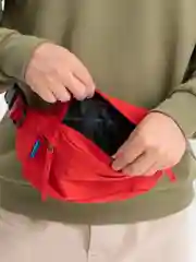 Красный сумка через плечо