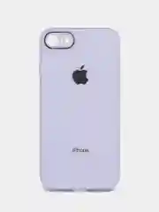 Чехол силиконовый для iPhone 7 / 8 / 11 / 12 / 13 / 14 / Plus / Pro Max, со стеклянной панелью