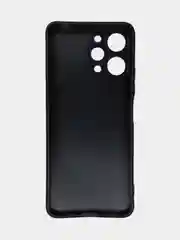 Чехол для Xiaomi Redmi 12 / Сяоми Редми 12, силиконовый, матовый, черный