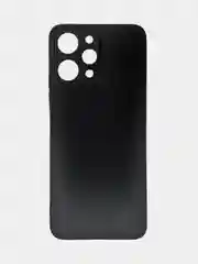 Чехол для Xiaomi Redmi 12 / Сяоми Редми 12, силиконовый, матовый, черный