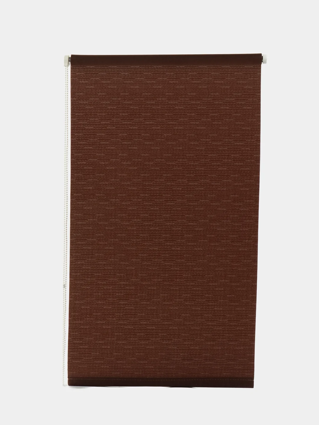 Штора рулонная BRABIX 50*175 см, текстура "Лён", защита 55-85%, коричневый S-17, 605977