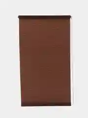 Штора рулонная BRABIX 50*175 см, текстура "Лён", защита 55-85%, коричневый S-17, 605977