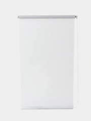 Штора рулонная BRABIX 50*175 см, текстура "Лён", защита 55-85%, белый S-5, 605975