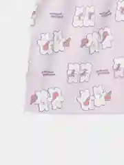 Лавандовый костюм детский с футболкой и шортами