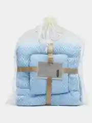 Индиго полотенце банное, из микрофибры