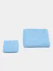 Индиго полотенце банное, из микрофибры