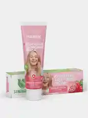 Зубная паста SYNERGETIC "Деликатное отбеливание", натуральная, малина и мята, 100 г