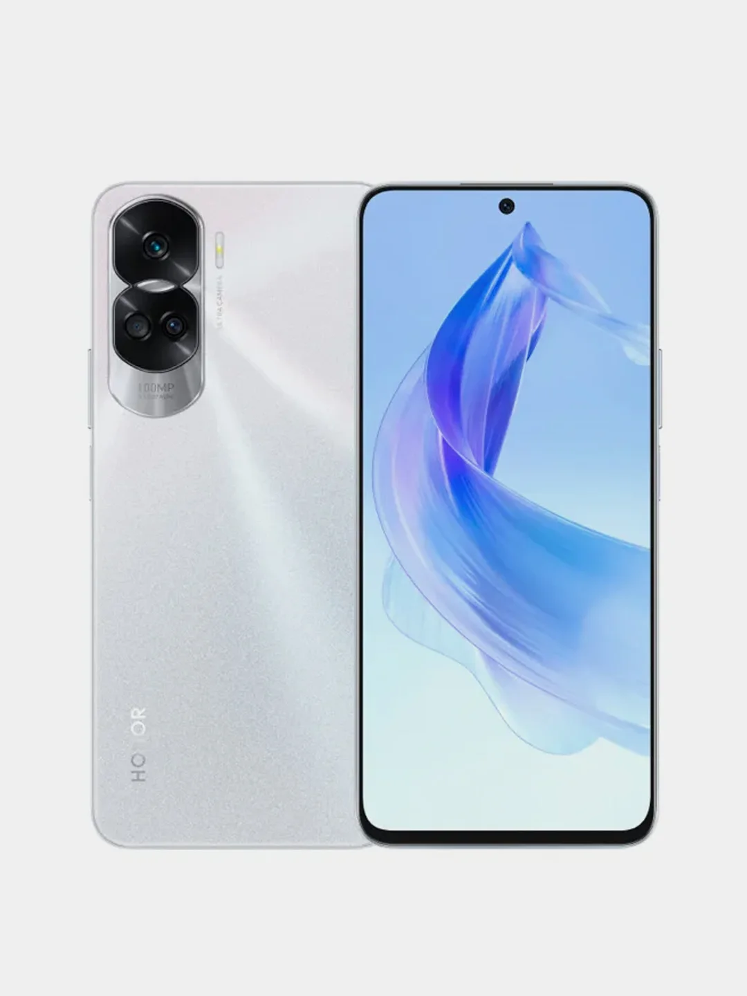 Серебряный смартфон HONOR 90 Lite 5G 8/256 Gb