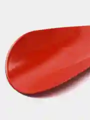 Красный рожок, ложка для обуви, маленькая, металлическая, 11,5 см