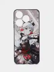 Бежевый меланж чехол с рисунком на Tecno Spark 10 и Tecno Spark 10C (Текно Спарк 10 и Текно Спарк 10С)