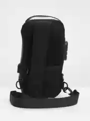 Черный сумка мужская через плечо с USB-кабелем и кодовым замком, с ручкой, жесткая
