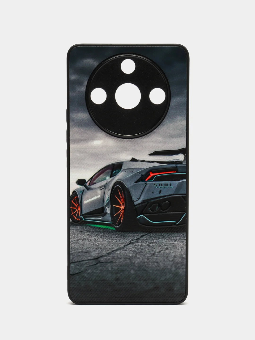 Хром чехол с рисунком, на Realme 11 Pro и Realme 11 Pro+, Реалми 11 Про и Реалми 11 Про+