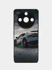 Хром чехол с рисунком, на Realme 11 Pro и Realme 11 Pro+, Реалми 11 Про и Реалми 11 Про+