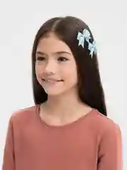 Ледяной детская заколка для волос, 2 штуки, Бант 4-5 см