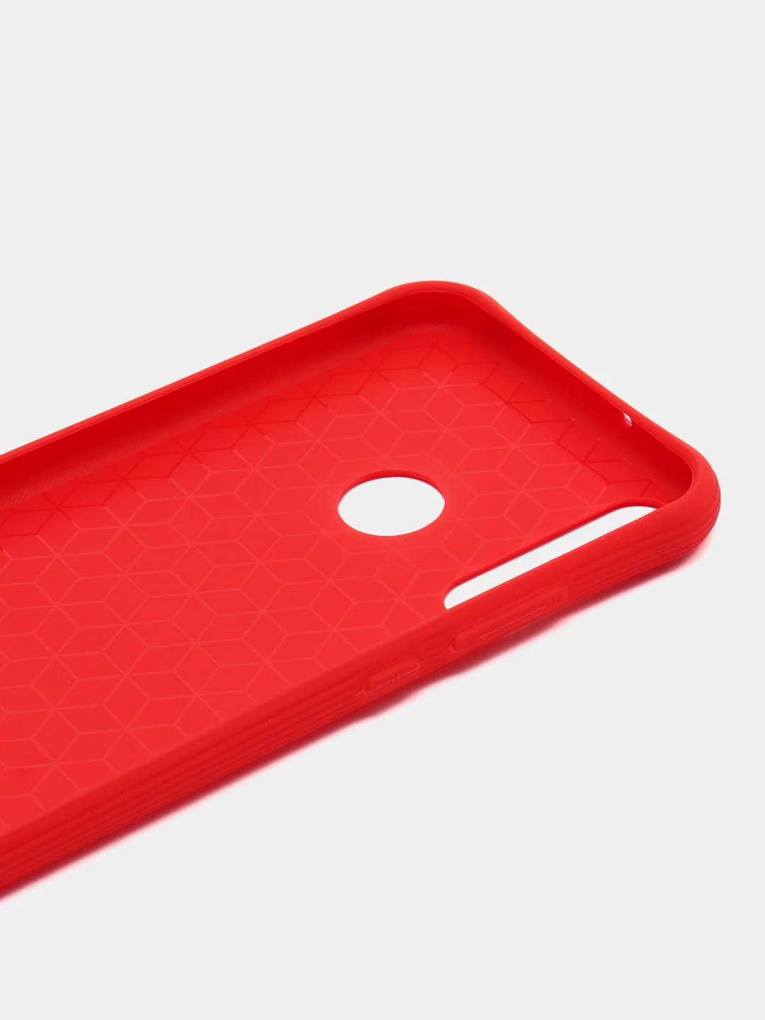 Красный силиконовый чехол Huawei P40 Lite e Xiaomi Redmi 8/Note 7/8T/Samsung A50/A31/A11/A01/A41