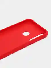 Красный силиконовый чехол Huawei P40 Lite e Xiaomi Redmi 8/Note 7/8T/Samsung A50/A31/A11/A01/A41