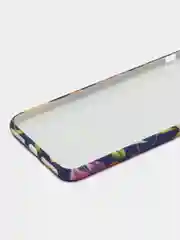 Фиолетовый силиконовый чехол с рисунком на Samsung A31/A51/A50/A50s/A30s/S8/S9/S10/S10e/lite/Plus