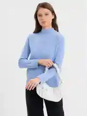 Белый сумка женская, кроссбоди, из полиуретана