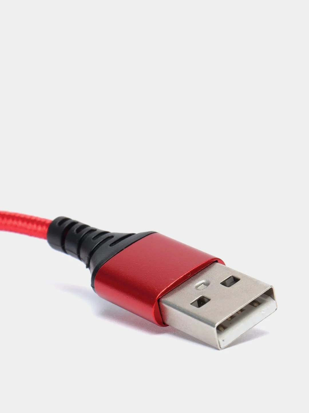 Красный кабель зарядный BOROFONE BX54, 1 m, Micro-USB/Type-C/Lightning, для Android и Apple iPhone