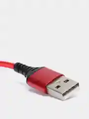 Красный кабель зарядный BOROFONE BX54, 1 m, Micro-USB/Type-C/Lightning, для Android и Apple iPhone