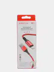 Красный кабель зарядный BOROFONE BX54, 1 m, Micro-USB/Type-C/Lightning, для Android и Apple iPhone