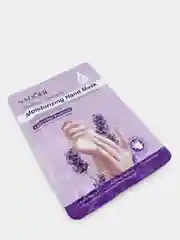 Лавандовый маска-перчатки для рук с экстрактом розы,персика,лавандой и ниацинамидом из козьего молока