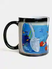 Синий кружка Хамелеон, меняющая цвет
