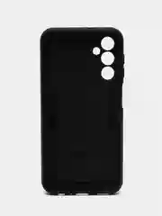 Угольный чехол Samsung Galaxy A24 / Самсунг Галакси А24, с металлической подставкой - кольцом