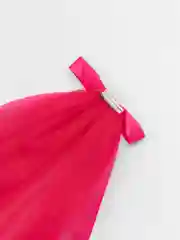 Фуксия фата для девичника, с бантом, 3 цвета