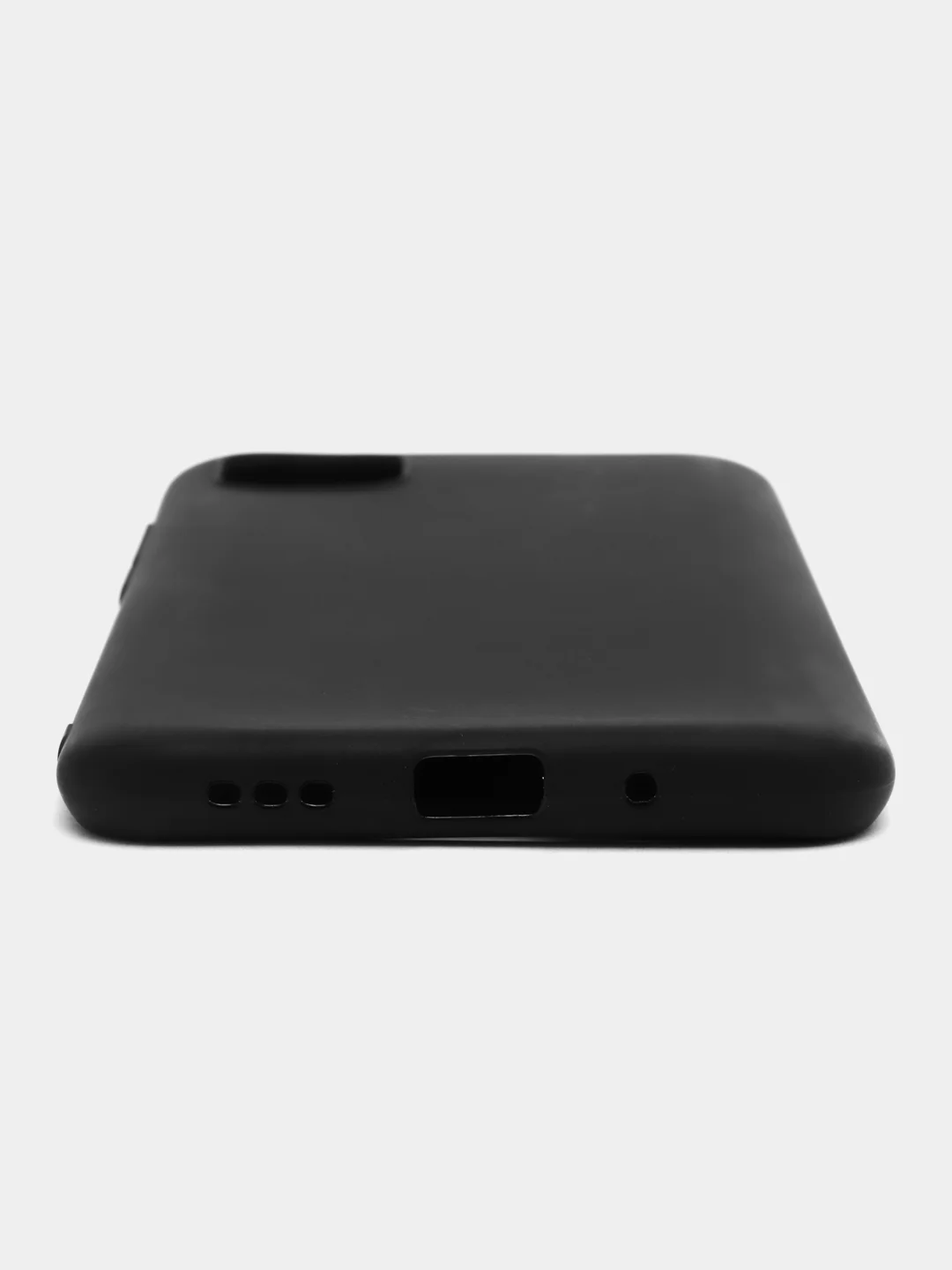 Черный чехол для Xiaomi Poco C3 / Поко С3, силиконовый, матовый, черный