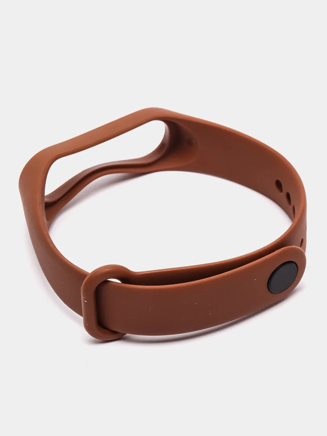 Коричневый силиконовый ремешок для Xiaomi Mi Band 3 и Mi Band 4, фитнес-браслет
