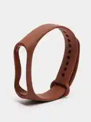 Коричневый силиконовый ремешок для Xiaomi Mi Band 3 и Mi Band 4, фитнес-браслет