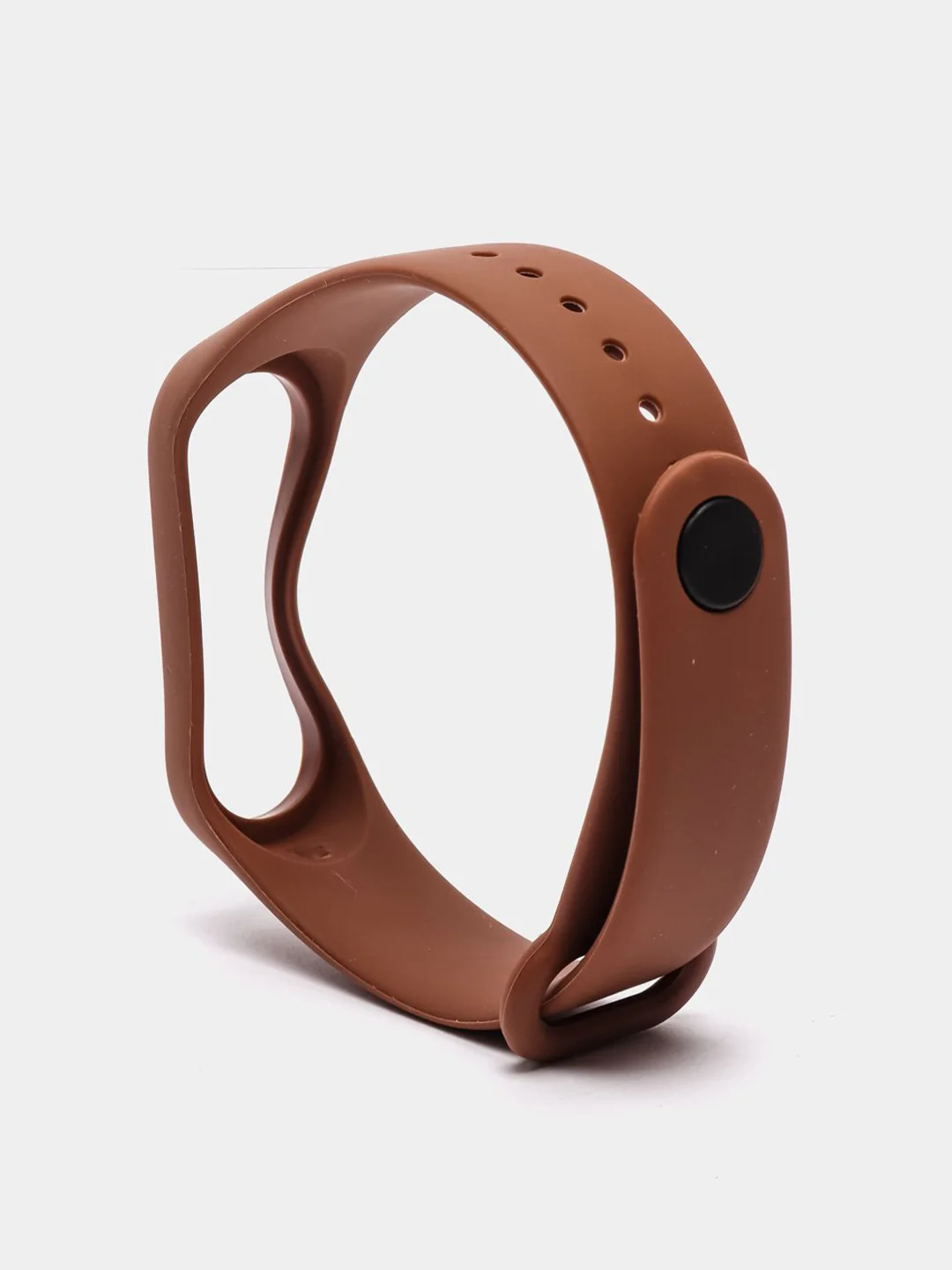 Коричневый силиконовый ремешок для Xiaomi Mi Band 3 и Mi Band 4, фитнес-браслет