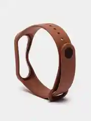 Коричневый силиконовый ремешок для Xiaomi Mi Band 3 и Mi Band 4, фитнес-браслет