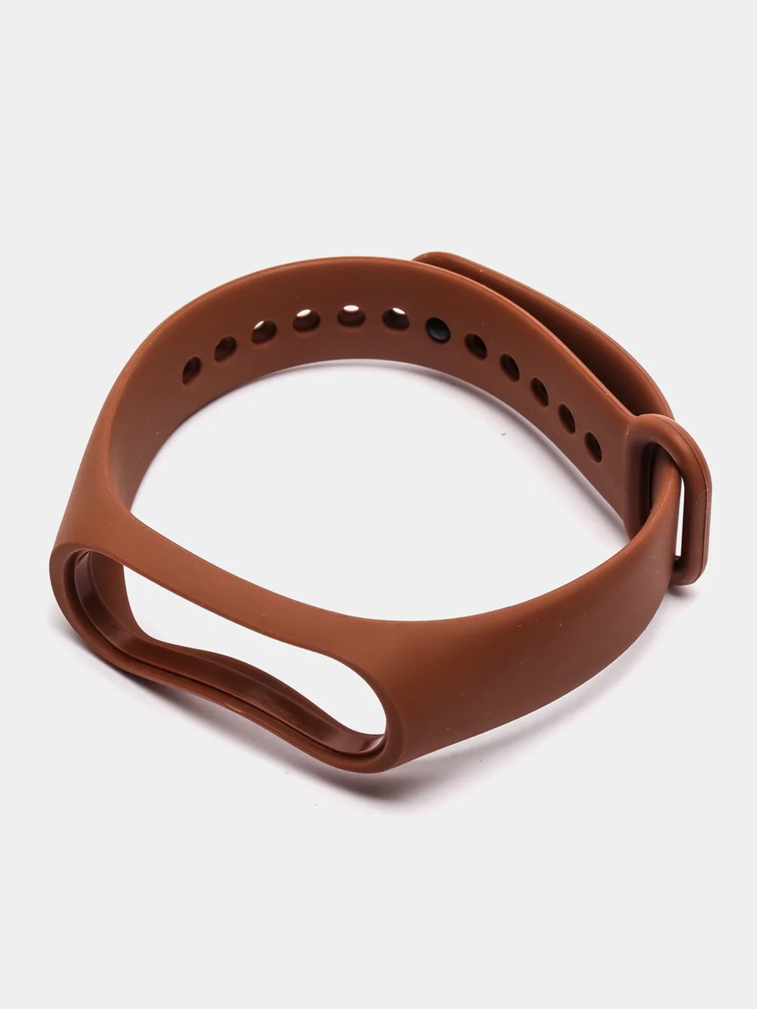 Коричневый силиконовый ремешок для Xiaomi Mi Band 3 и Mi Band 4, фитнес-браслет