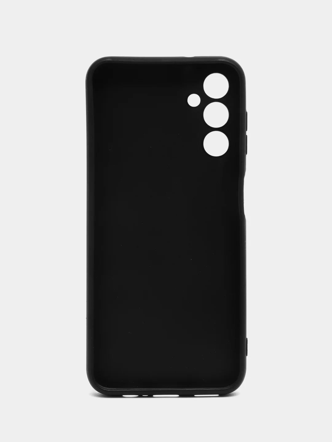 Черный чехол для Samsung Galaxy A14 / Самсунг Галакси А14, силиконовый, матовый