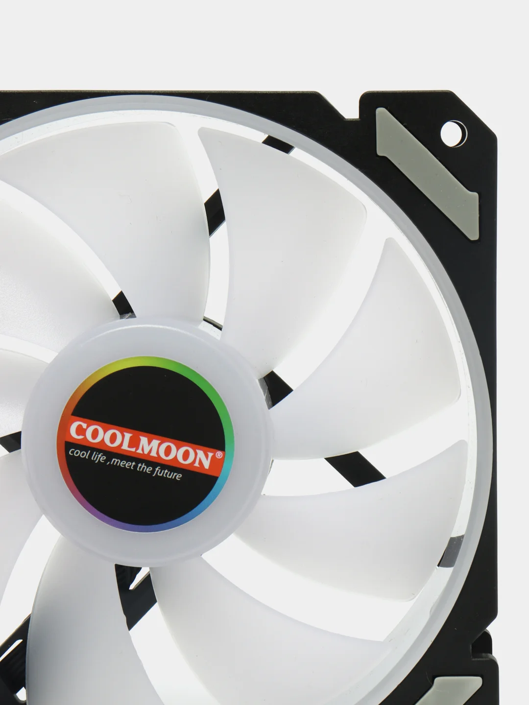 Бежевый coolmoon ARGB вентиляторы для ПК, с подсветкой