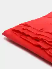 Красный юбка для стола "Делюкс"