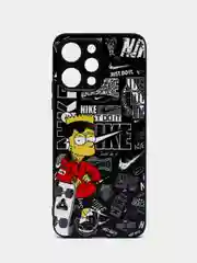 Горчичный чехол с рисунком на Xiaomi Redmi 12 (Сяоми Редми 12)