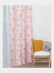 Штора "Этель" Pink Rainbow, 145*260 см, хлопок