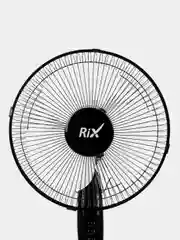 Черный вентилятор напольный Rix RSF-3000W/B